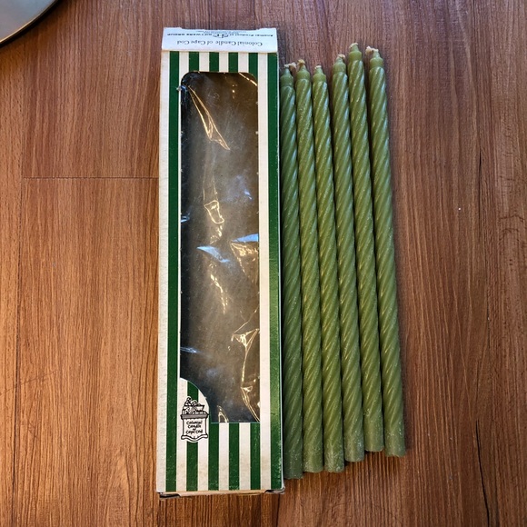 Vintage Twist Taper Candlesticks Set of 6 - Picture 3 of 4